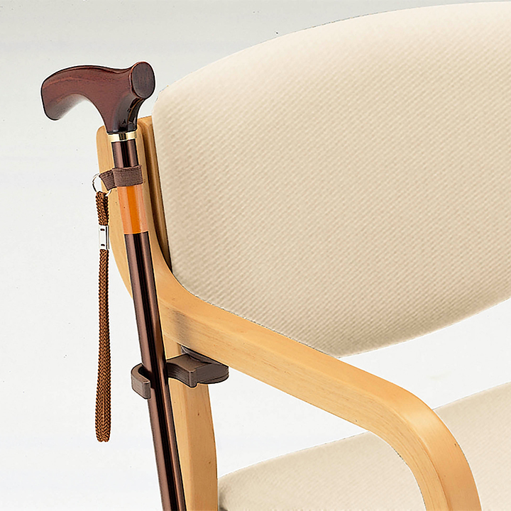 クレプトは別売りのステッキホルダーを取付けることができます。